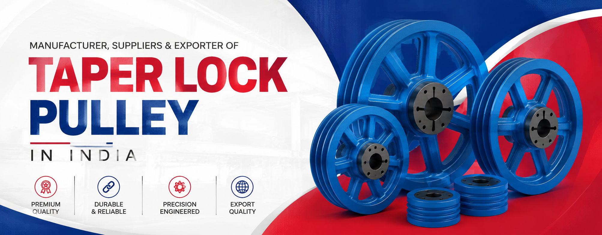 Taper Lock Pulley Manufacturer Banner